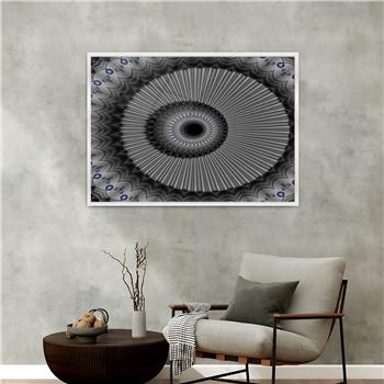 bedrucktes Glas mit Aluminiumrahmen und Kunst Themen 