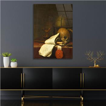 Kunst Thema auf bedrucktem Glas