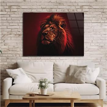 Yatay Doğa Temalı Cam Tablo 491