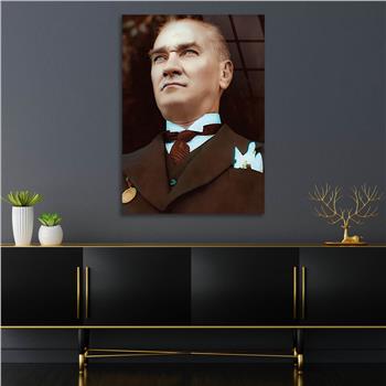 Dikey VatanTemalı Cam Tablo 285