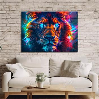 Yatay Doğa Temalı Cam Tablo 516