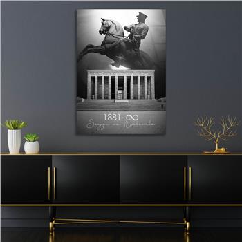 Dikey VatanTemalı Cam Tablo 174