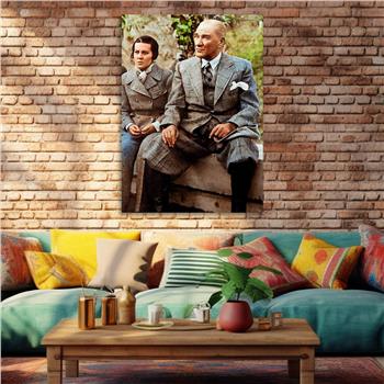 Dikey VatanTemalı Cam Tablo 138