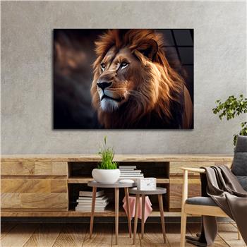 Yatay Doğa Temalı Cam Tablo 510