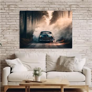 Yatay DoğaTemalı Cam Tablo 369