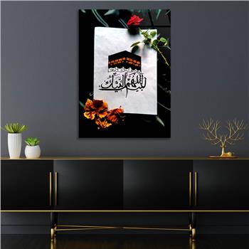 Dikey Dini Temalı Cam Tablo 277