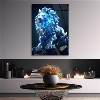 Dikey Doğa Temalı Cam Tablo 357