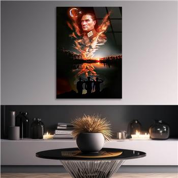 Nation Thematisch auf bedrucktes Glas