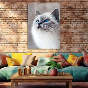 Kunst Thema auf bedrucktem Glas