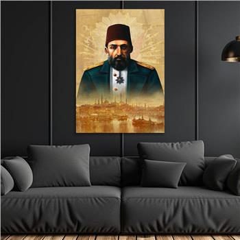 Dikey VatanTemalı Cam Tablo 199