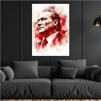 Dikey VatanTemalı Cam Tablo 164