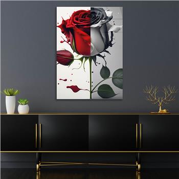 Thema Natur auf bedrucktem Glas