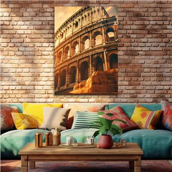 Dikey Doğa Temalı Cam Tablo 285