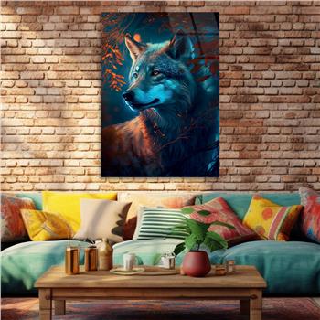 Thema Natur auf bedrucktem Glas