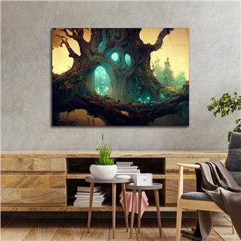 Yatay DoğaTemalı Cam Tablo 371