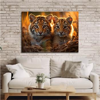 Yatay Doğa Temalı Cam Tablo 444