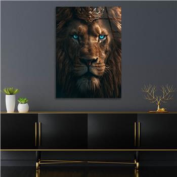 Dikey Doğa Temalı Cam Tablo 334