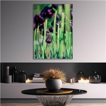 Thema Natur auf bedrucktem Glas