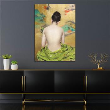 Kunst Thema auf bedrucktem Glas