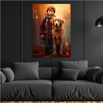 Dikey Sanat Temalı Cam Tablo 479