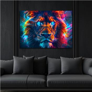 Yatay Doğa Temalı Cam Tablo 516