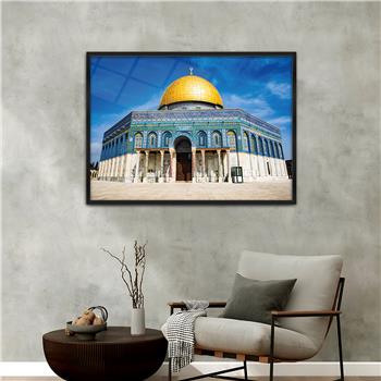 bedrucktes Glas mit Aluminiumrahmen und Religiösen Themen 