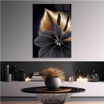 SANAT TEMALI CAM TABLO