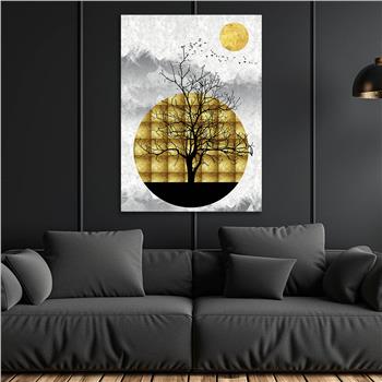 Kunst Thema auf bedrucktem Glas