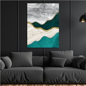 Kunst Thema auf bedrucktem Glas