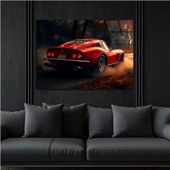 Yatay DoğaTemalı Cam Tablo 402