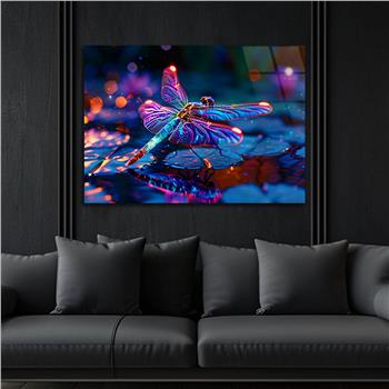 Yatay Doğa Temalı Cam Tablo 547