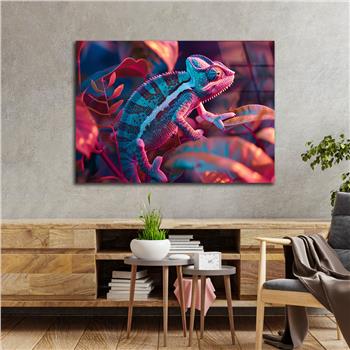 Yatay Doğa Temalı Cam Tablo 550