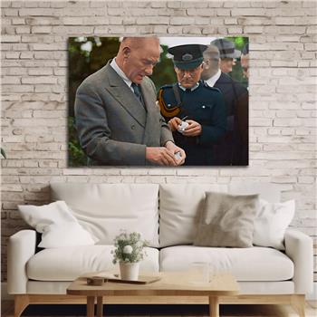 Yatay VatanTemalı Cam Tablo 101