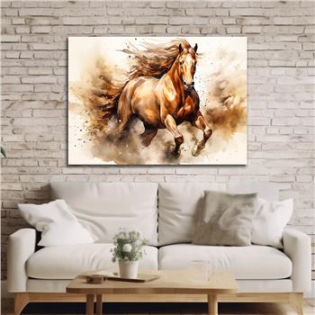 Yatay Doğa Temalı Cam Tablo 546