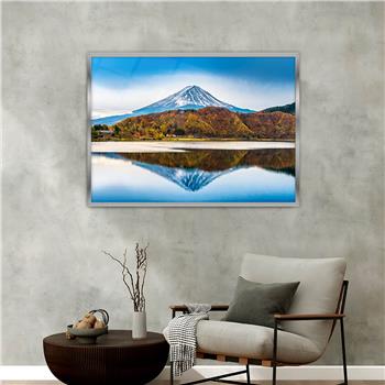 Alüminyum Çerçeveli Doğa Temalı Cam Tablo 022