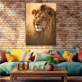 Dikey Doğa Temalı Cam Tablo 375