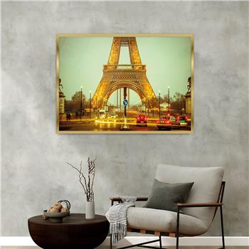 bedrucktes Glas mit Aluminiumrahmen und Kunst Themen 