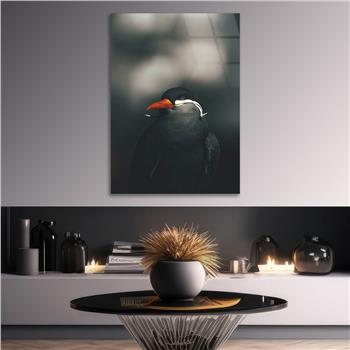 Kunst Thema auf bedrucktem Glas