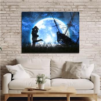 Kunst Thema auf bedrucktem Glas 516