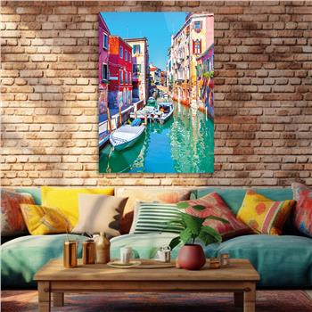 Thema Natur auf bedrucktem Glas