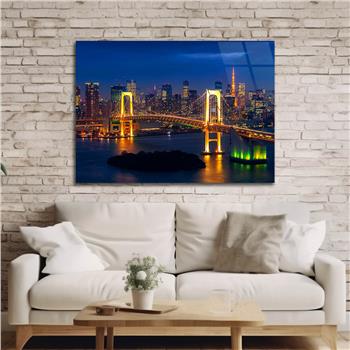 Yatay DoğaTemalı Cam Tablo 333