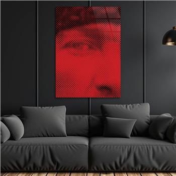 Dikey VatanTemalı Cam Tablo 168