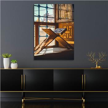 Dikey Dini Temalı Cam Tablo 251