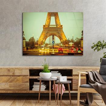 Kunst Thema auf bedrucktem Glas