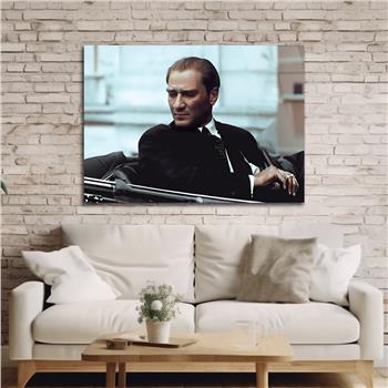 Yatay Vatan Temalı Cam Tablo 145