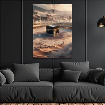 Dikey Dini Temalı Cam Tablo 270