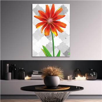 Kunst Thema auf bedrucktem Glas