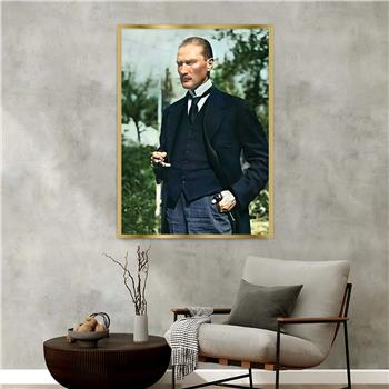 bedrucktes Glas mit Aluminiumrahmen und Nation Themen 