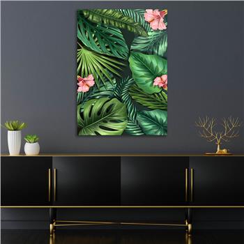 Dikey Sanat Temalı Cam Tablo 377