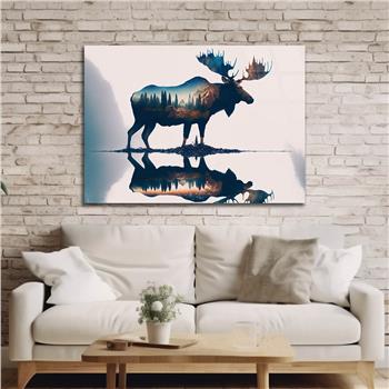 Yatay DoğaTemalı Cam Tablo 362